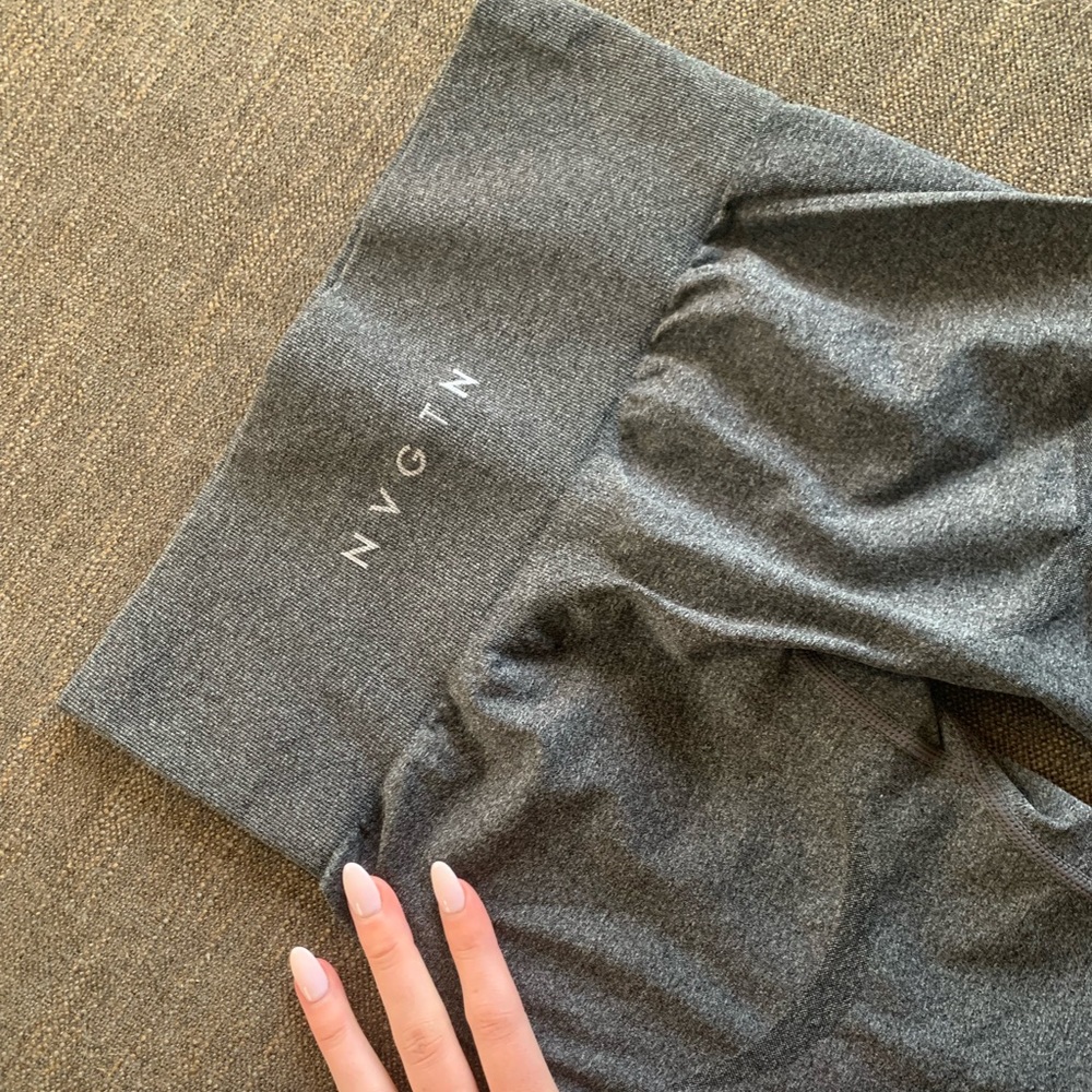 NVGTN Gray Contour Seamless Leggings
